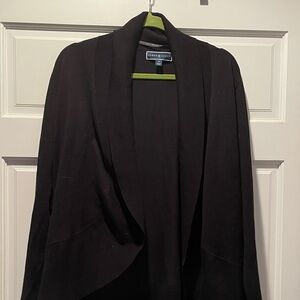 Karen Scott Black Women's Cardigan